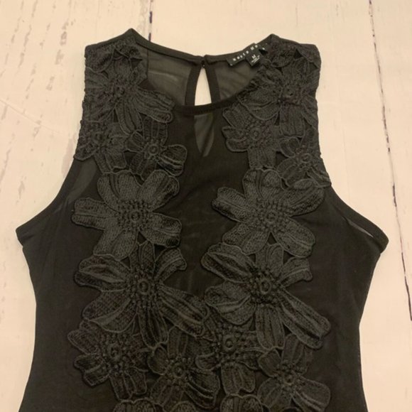 Black Mesh Bodysuit size Medium - Picture 4 of 11